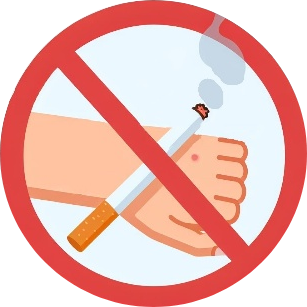 attention aux cigarettes